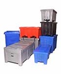 plastic shipping containers