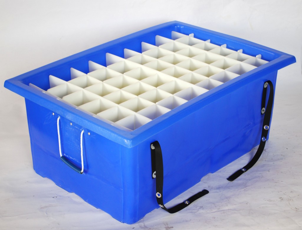 SHIPPING CONTAINER Removable multi-compartment ⅛” HDPE