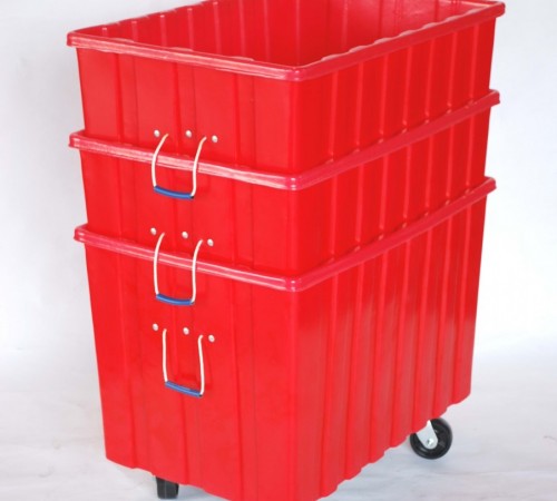 MTE-H SERIES BULK CART WITH CASTERS