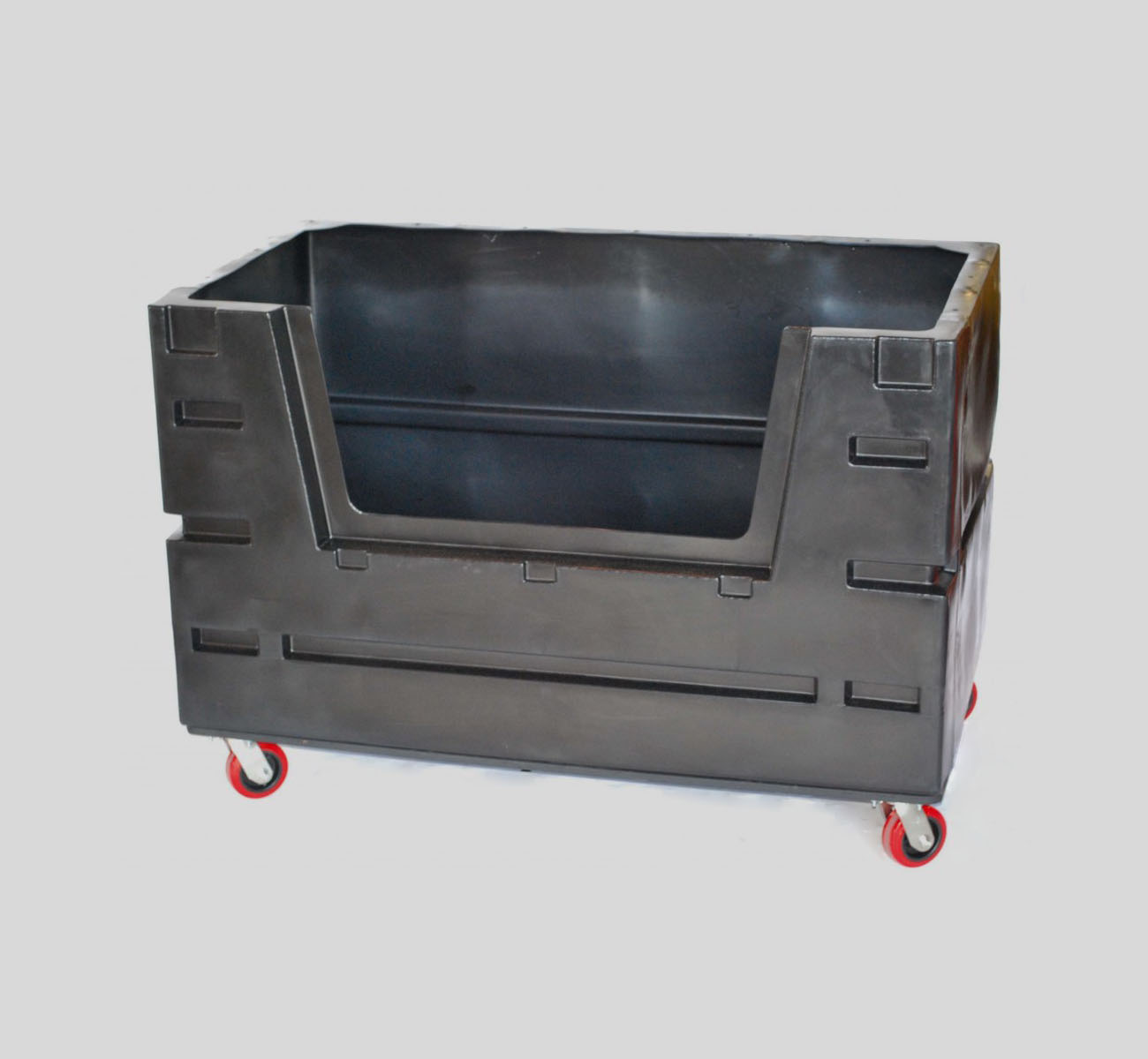 COF-3433H5 BULK CART WITH CASTERS