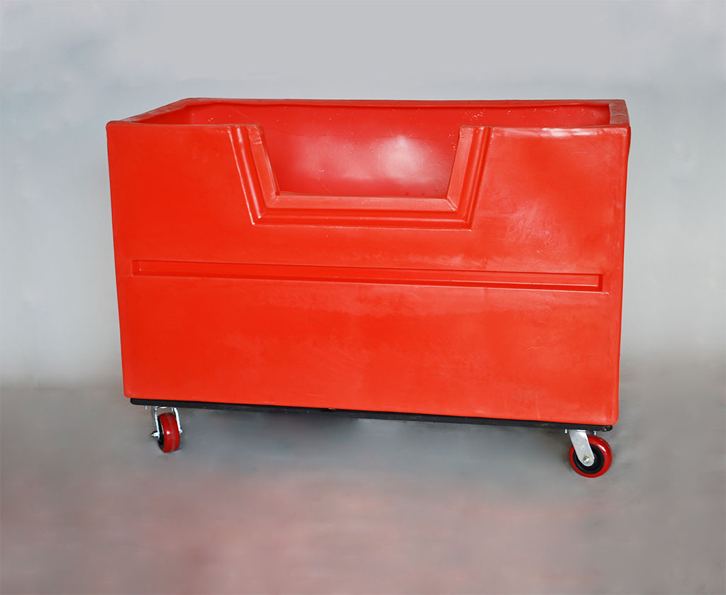 VFC-3429-H6, Hopper Front Bulk Cart, 24 Bushel, 60" x 29.8" x 40" - Image 2